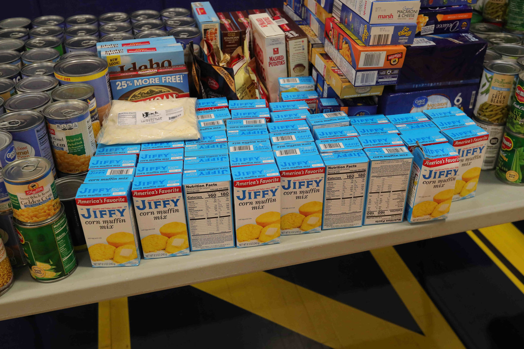 Pennsylvania Avenue School held a Thanksgiving Turkey Basket donation event for school families
